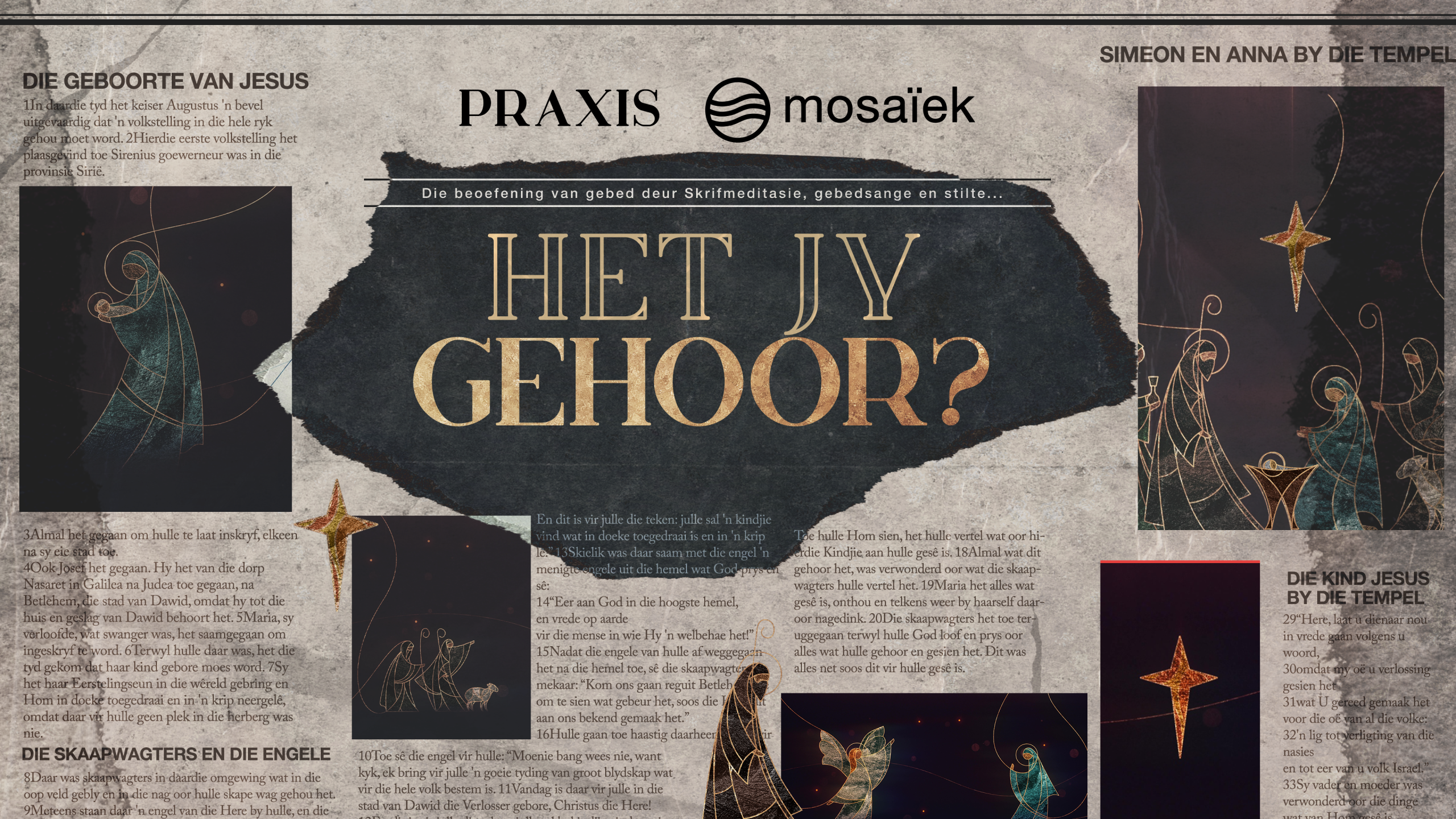 Mosaiek Aangesig-tot-Aangedig Preekreeks